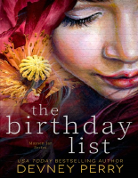 The Birthday List - Devney Perry.epub
